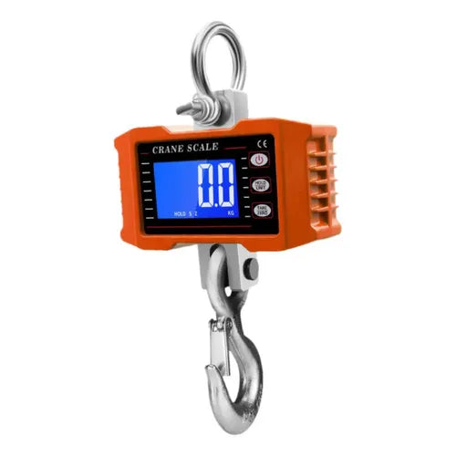 ⚖️ Báscula Colgante Industrial TitanPro 500KG Recargable⚖️